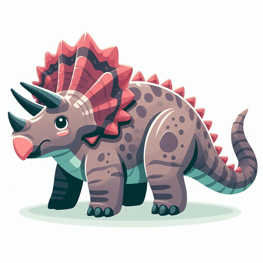 Triceratops Clipart Free Pictures