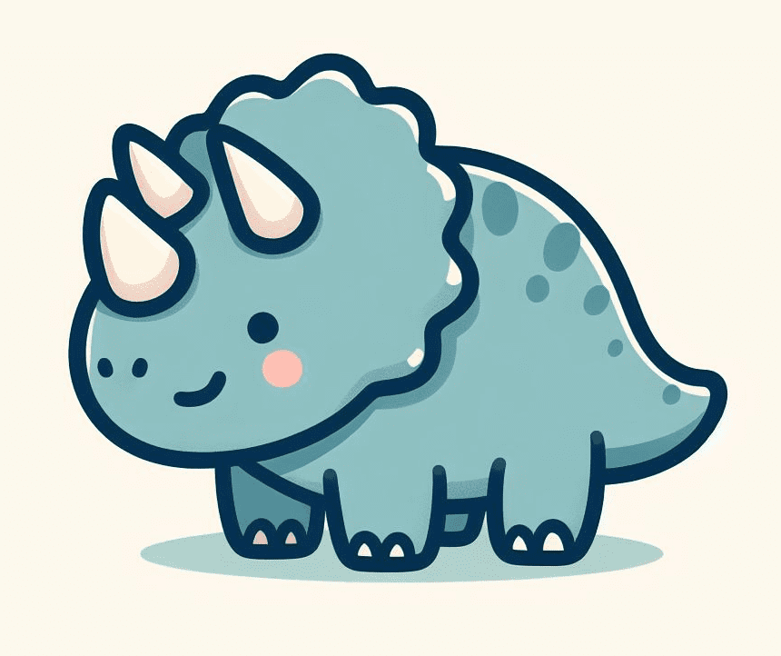 Triceratops Clipart Free