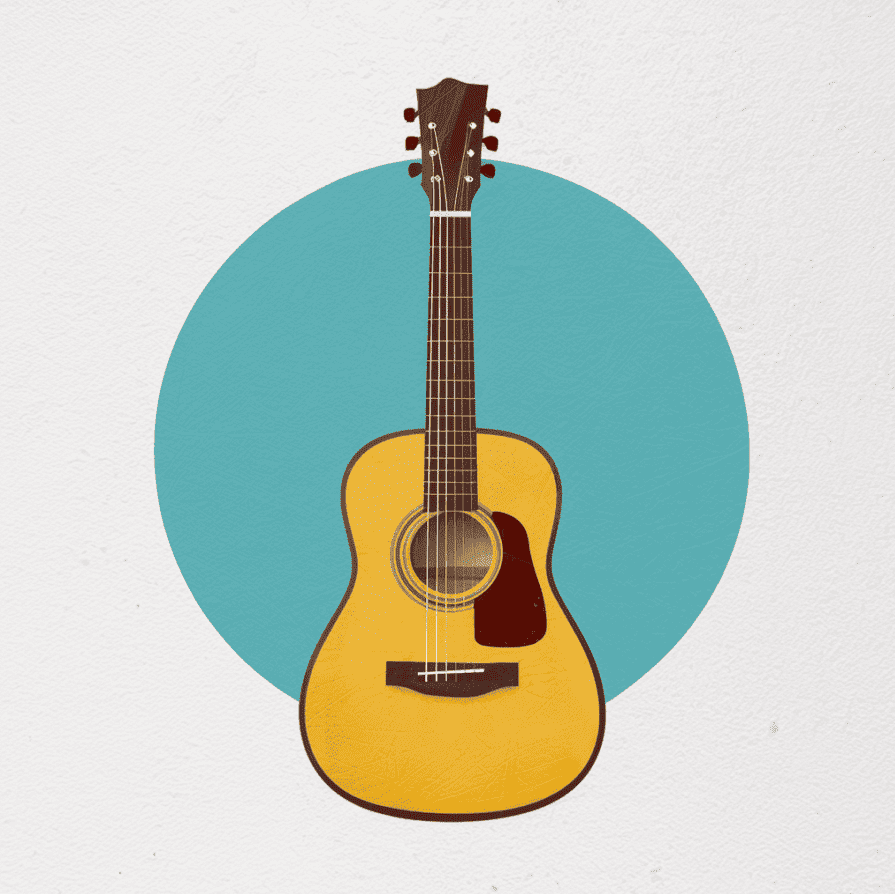 Acoustic Guitar Clip Art Photo