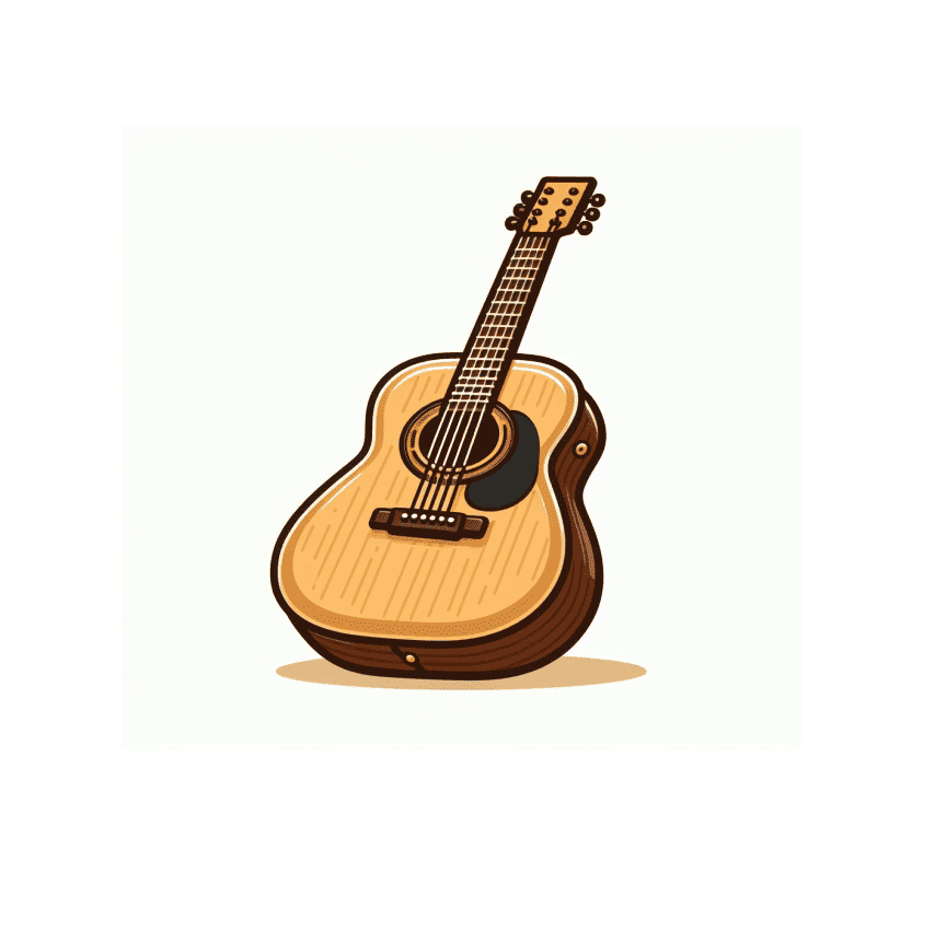 Acoustic Guitar Clipart Download