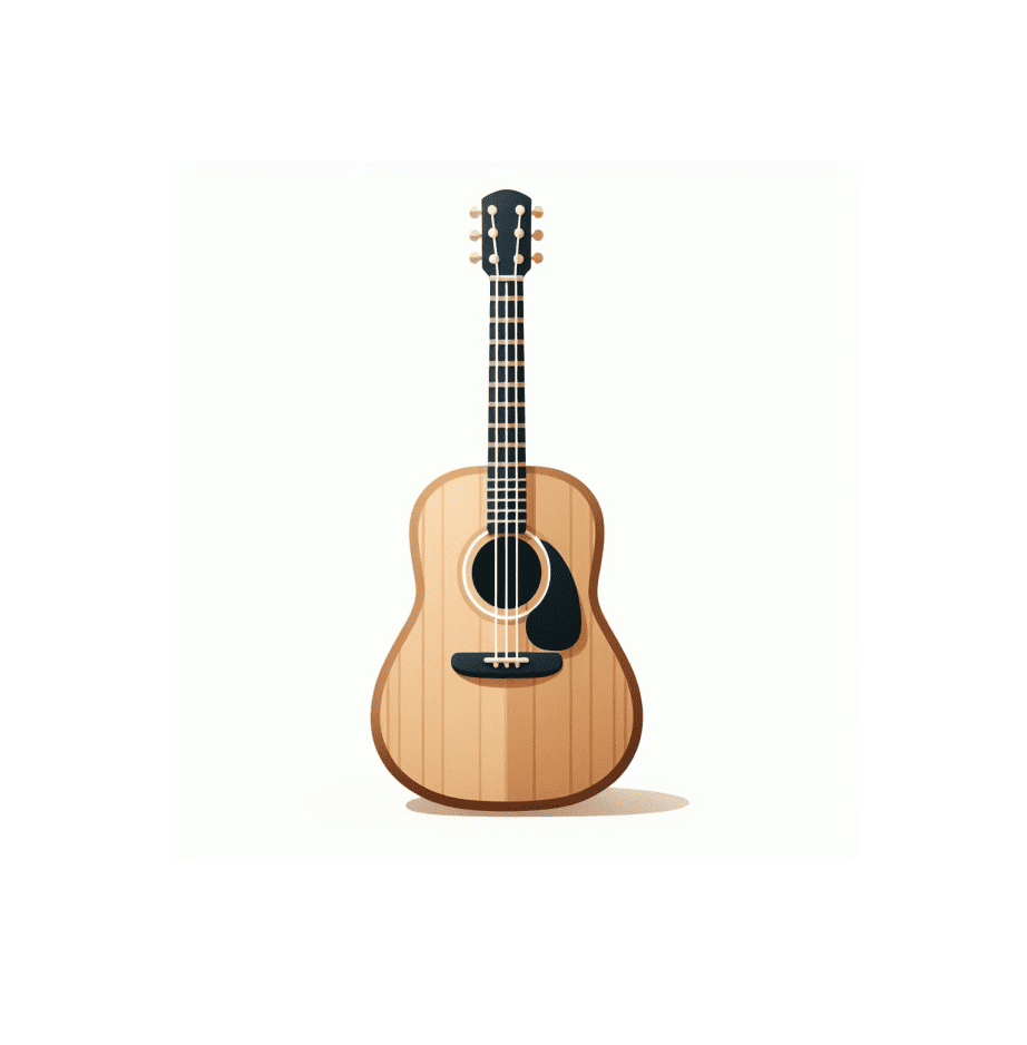 Acoustic Guitar Clipart Free Image