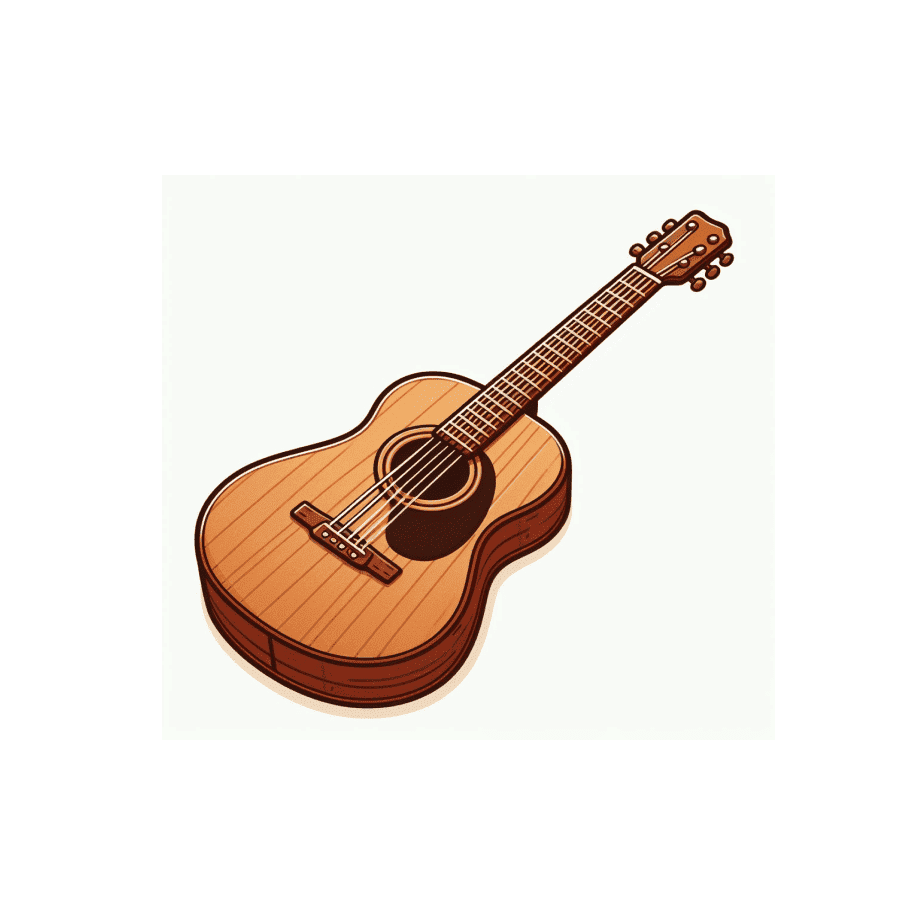 Acoustic Guitar Clipart Free