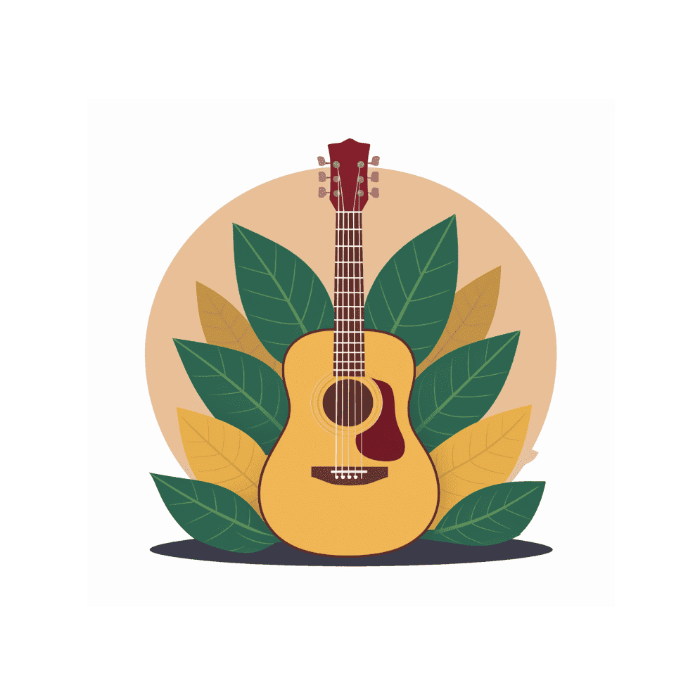 Acoustic Guitar Clipart Image Free