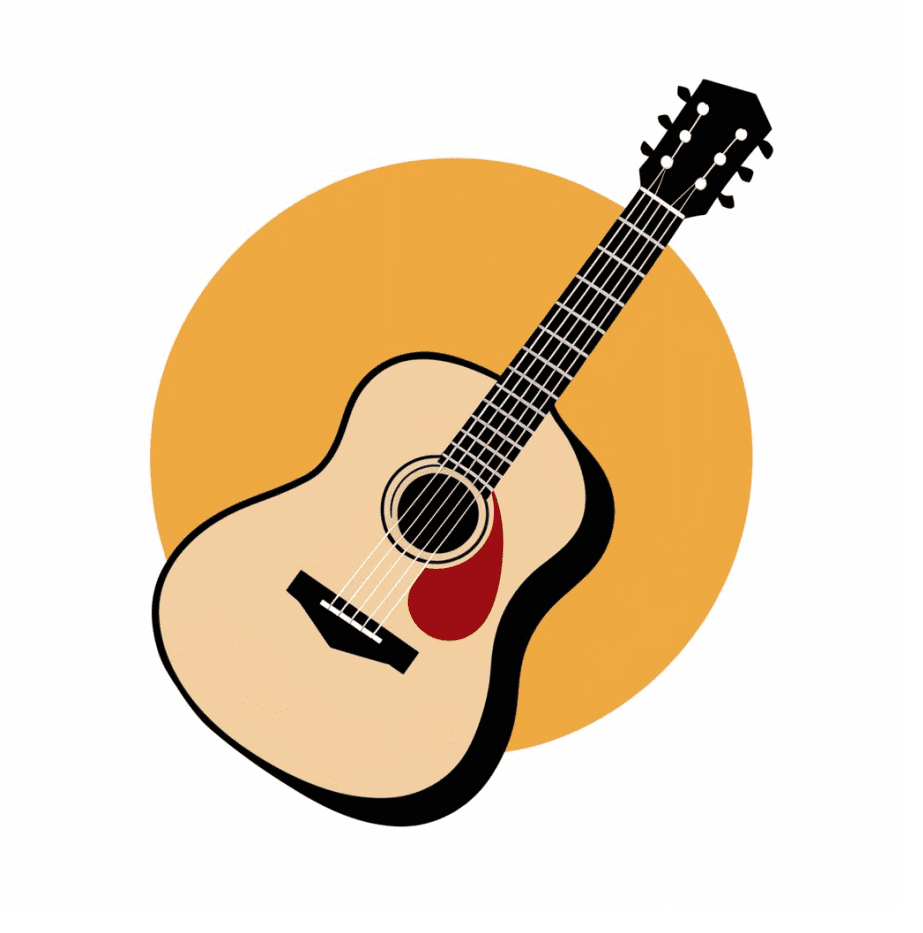 Acoustic Guitar Clipart