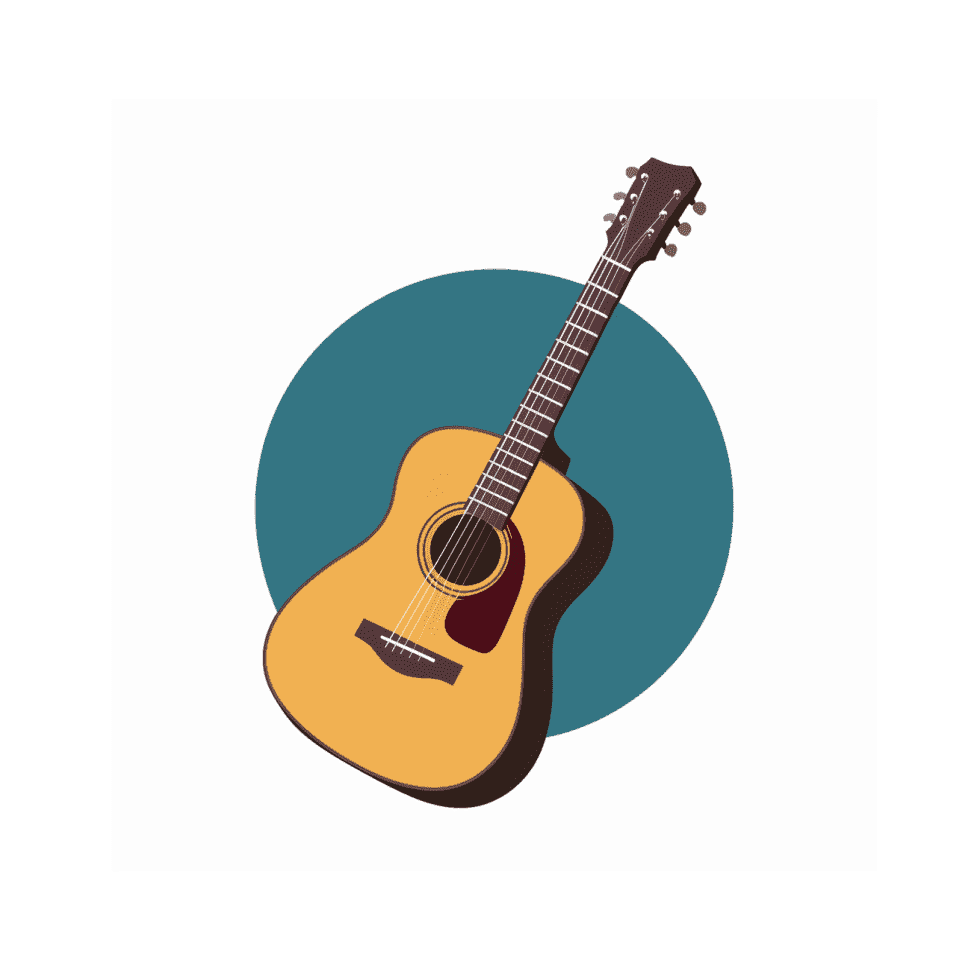 Acoustic Guitar Clipart Picture Free
