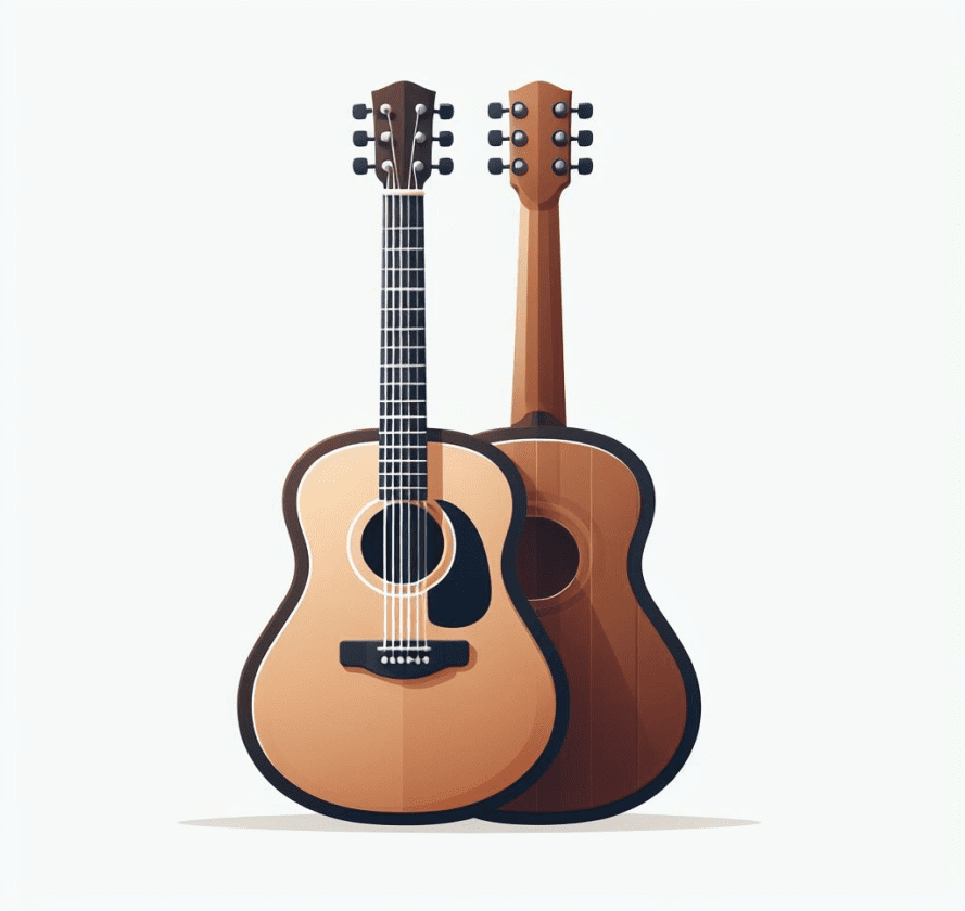 Acoustic Guitar Clipart Png Free