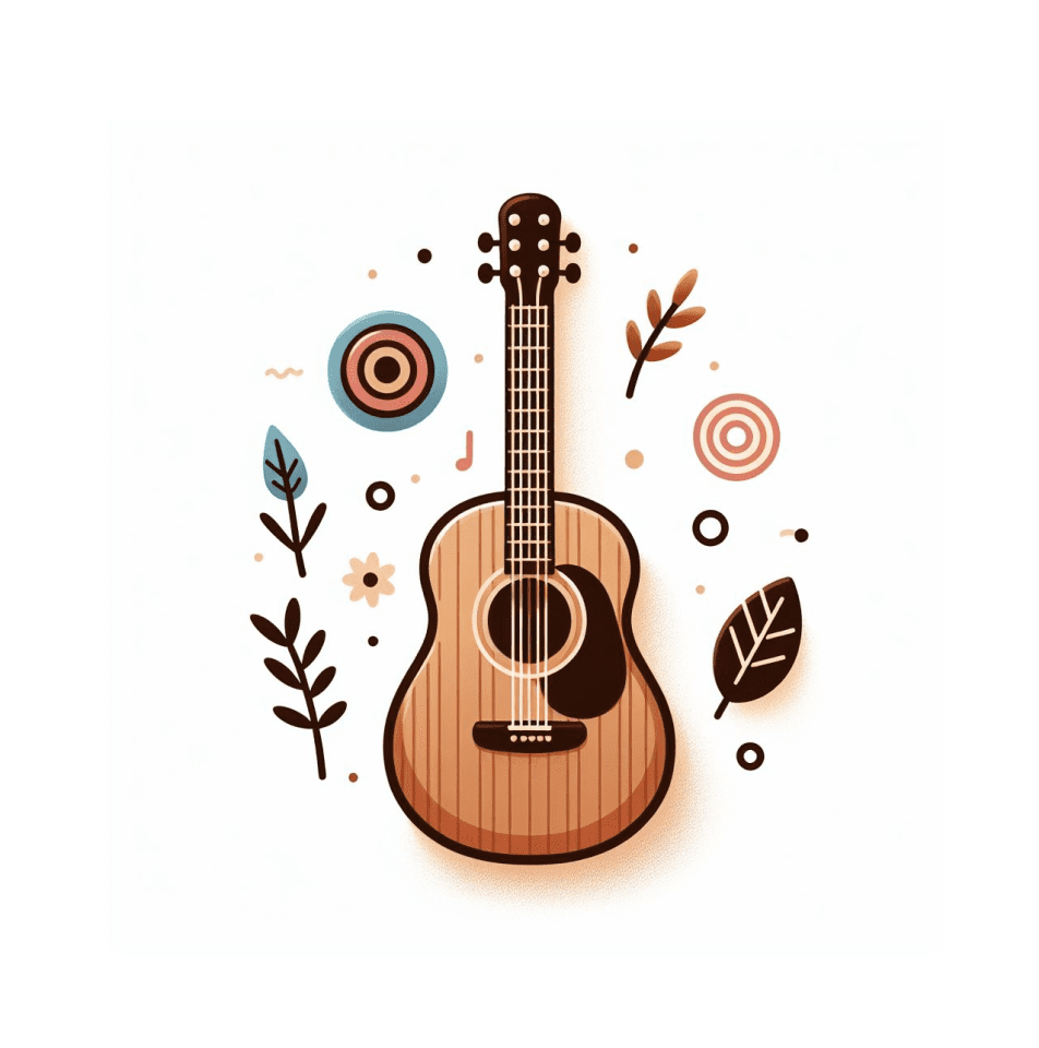 Acoustic Guitar Clipart Png Image