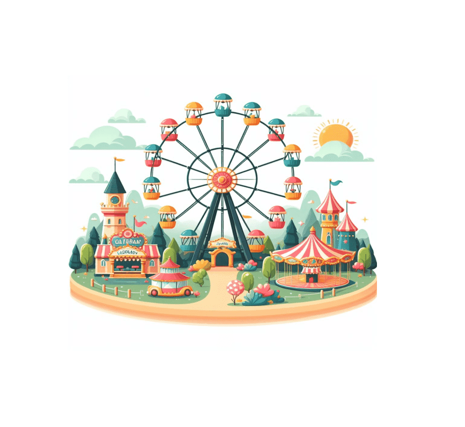 Amusement Park Clip Art Png