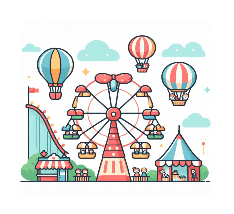 Amusement Park Clipart Image Download