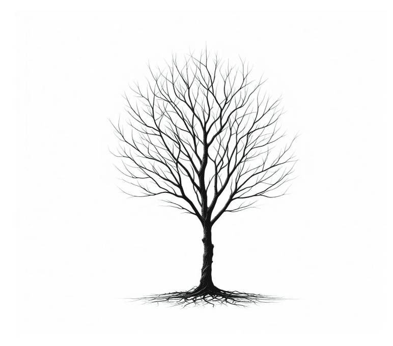 Bare Tree Clip Art Image