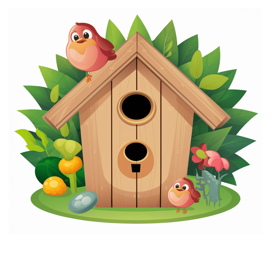 Birdhouse Clipart Free Image