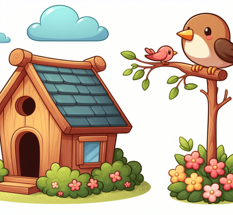 Birdhouse Clipart Free Picture