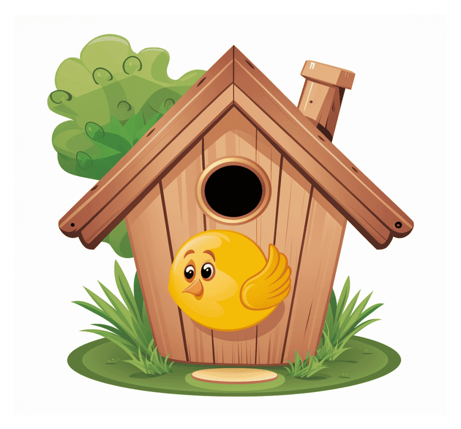 Birdhouse Clipart Image