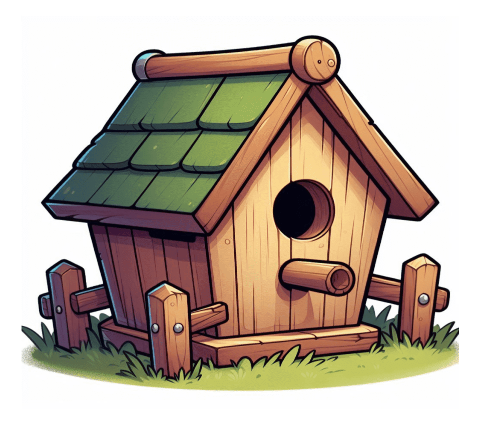 Birdhouse Clipart Png Free