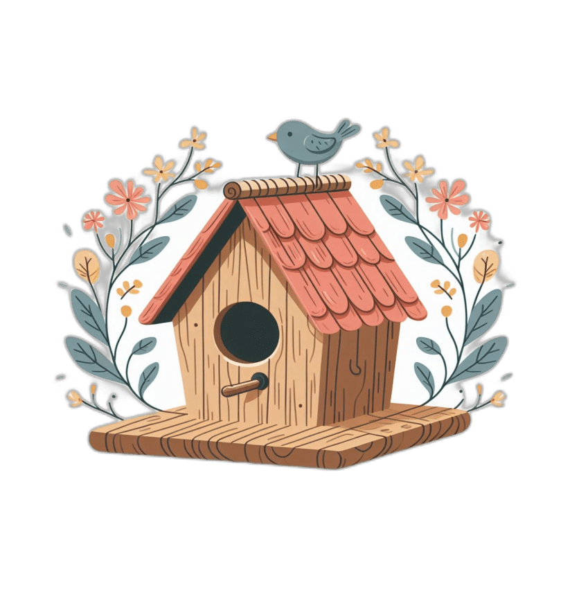 Birdhouse Transparent Clipart Free