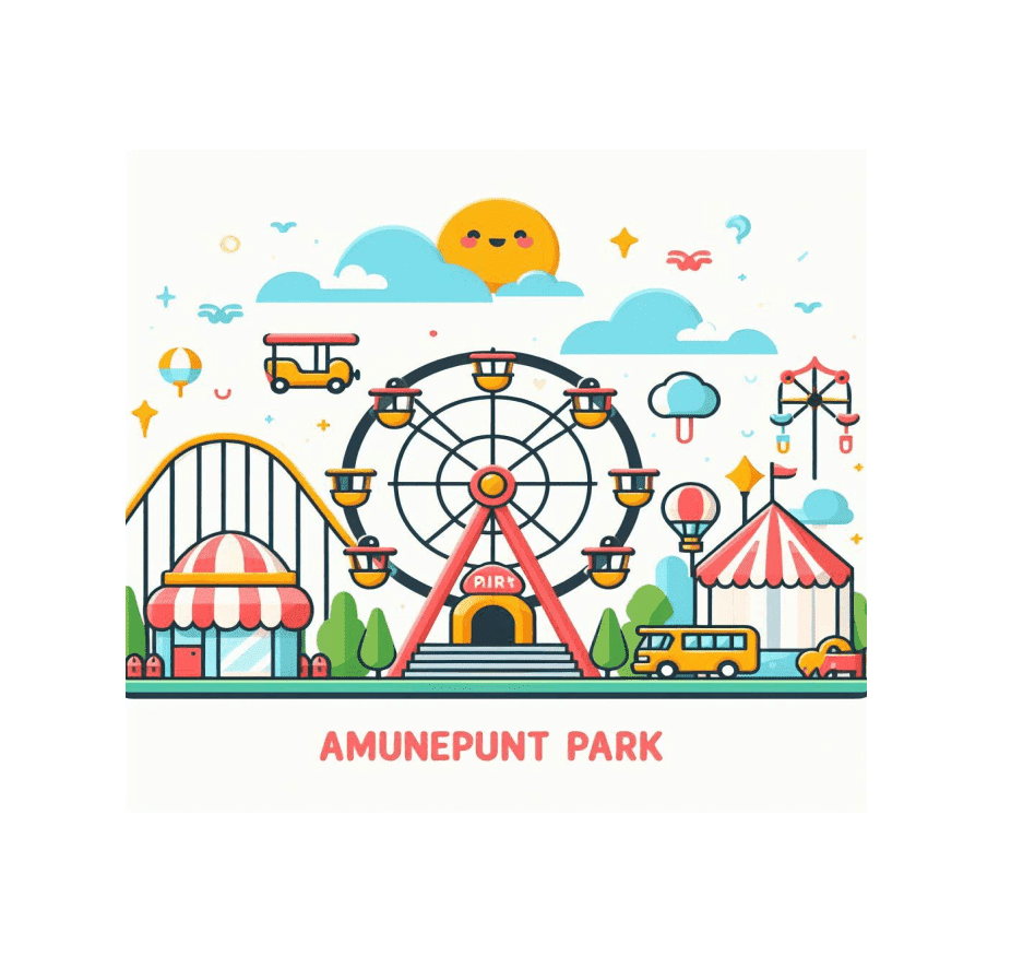 Clipart of Amusement Park
