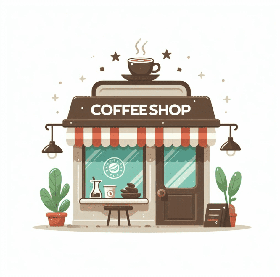 Coffee Shop Clipart Photo Png