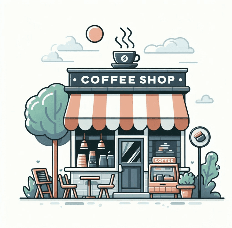 Coffee Shop Clipart Photo