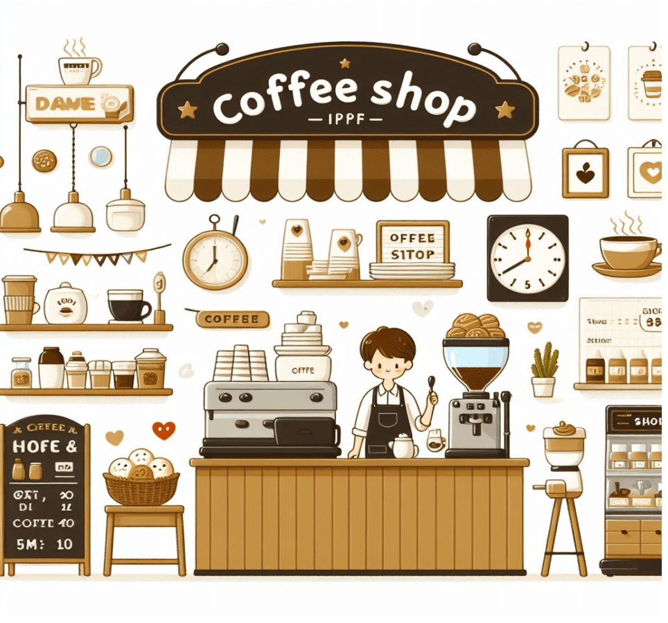 Coffee Shop Clipart Photos Png