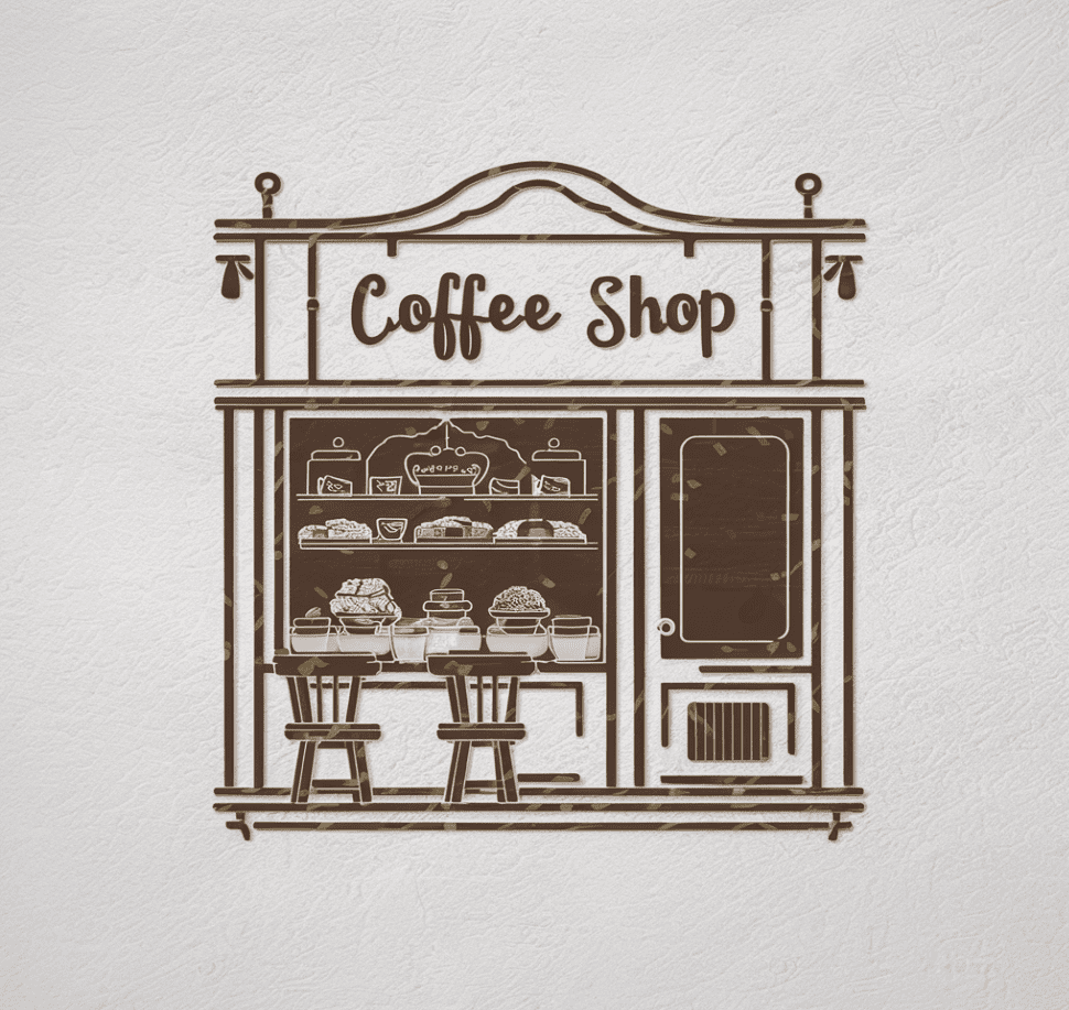 Coffee Shop Clipart Png Free Download