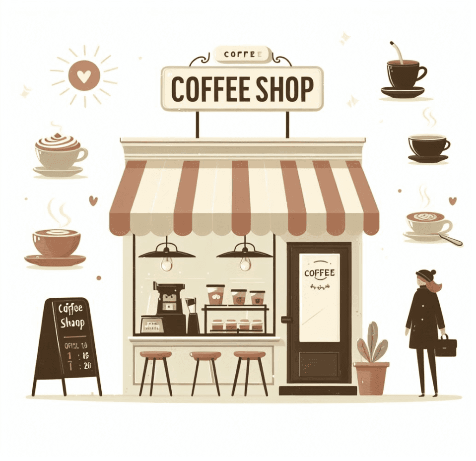 Coffee Shop Clipart Png Free Photo