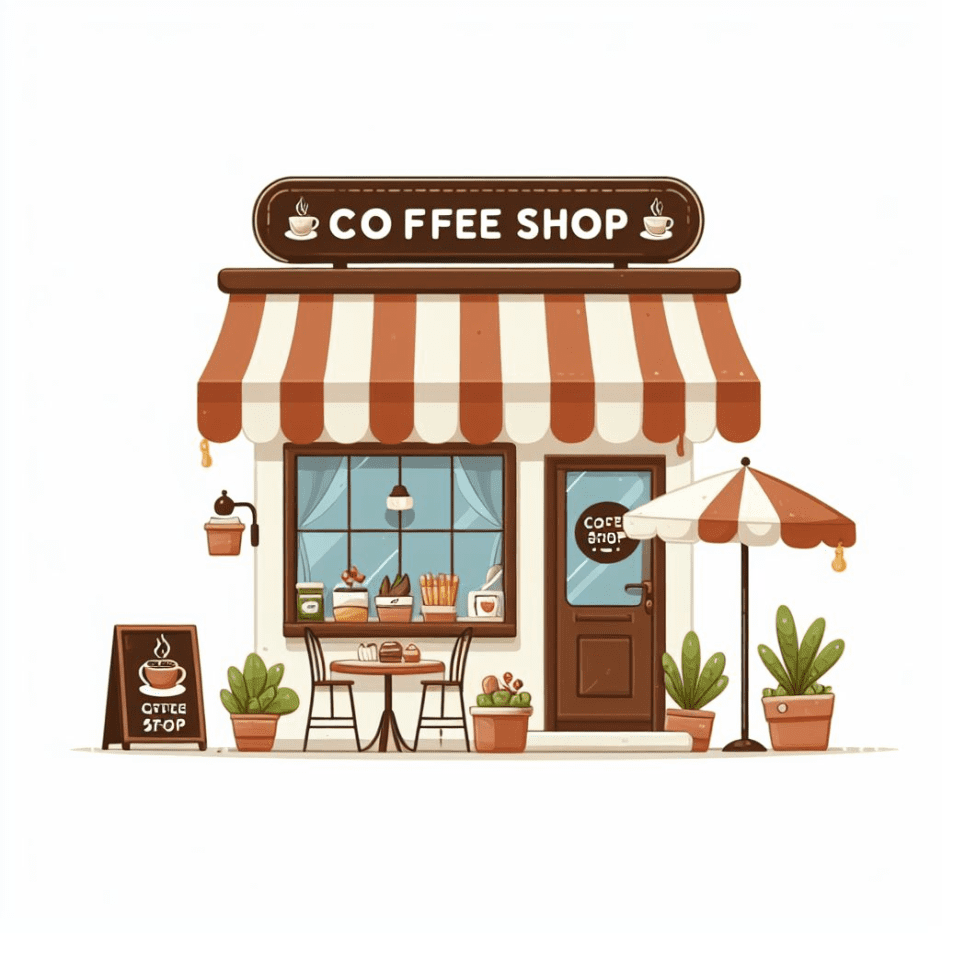 Coffee Shop Clipart Png Image