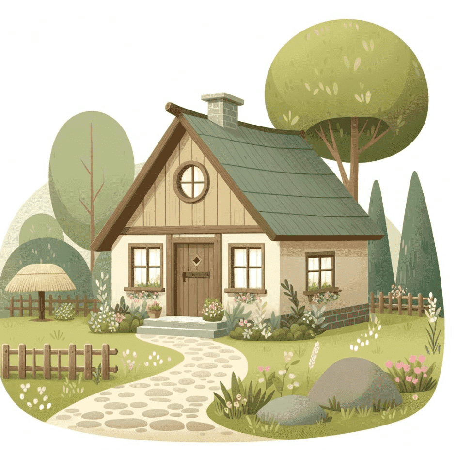 Cottage Clipart Image Free
