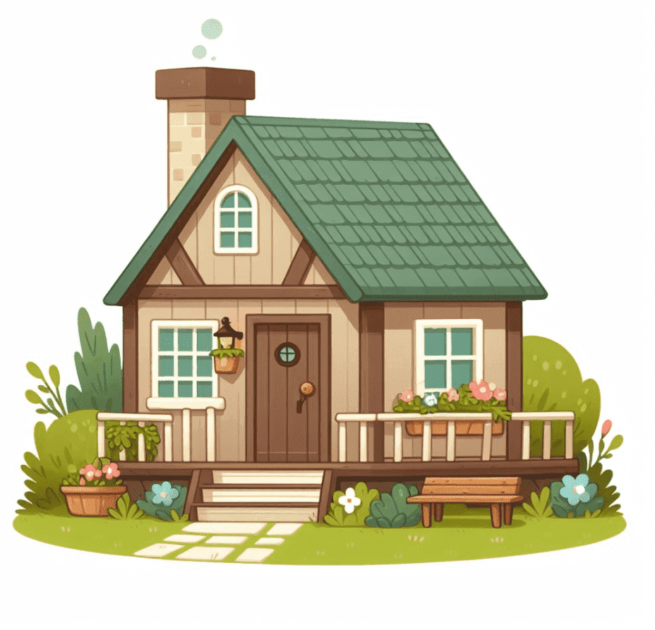 Cottage Clipart Png Free Photo