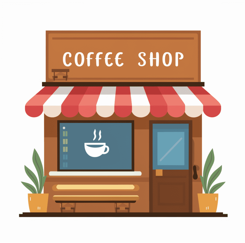 Download Coffee Shop Clipart Png Free