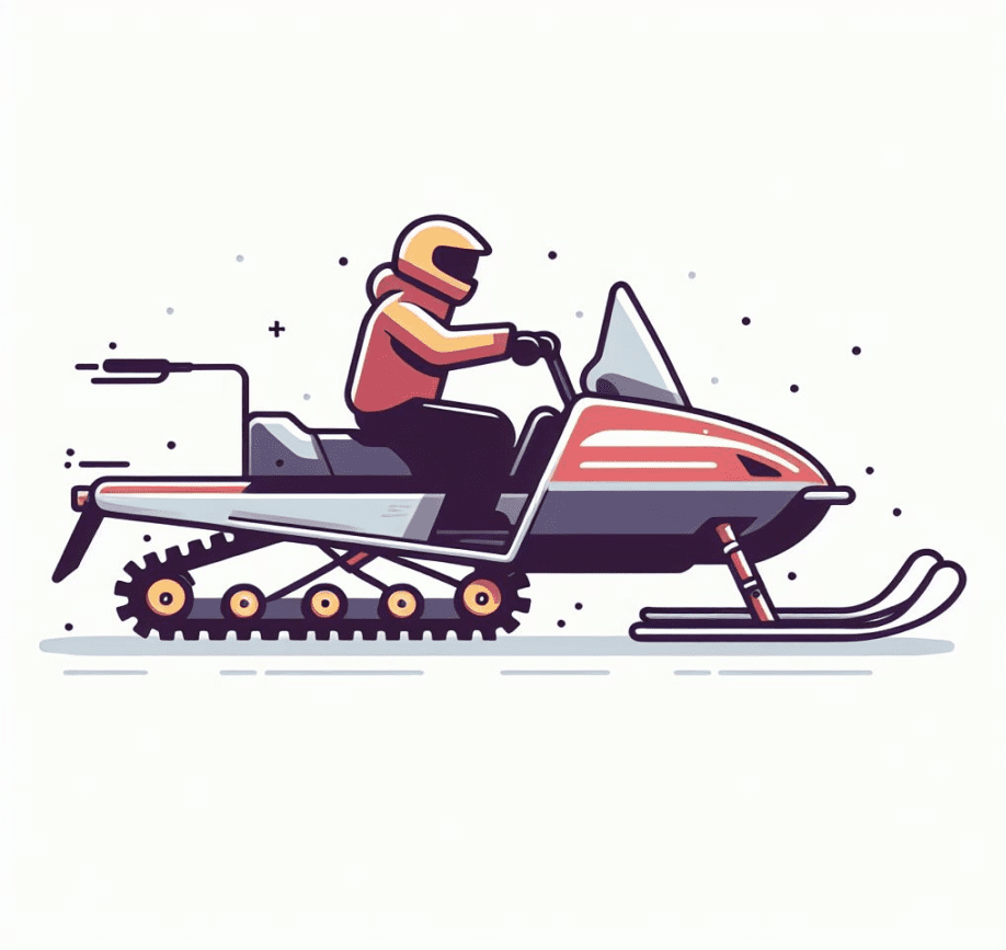 Download Snowmobile Clipart Image