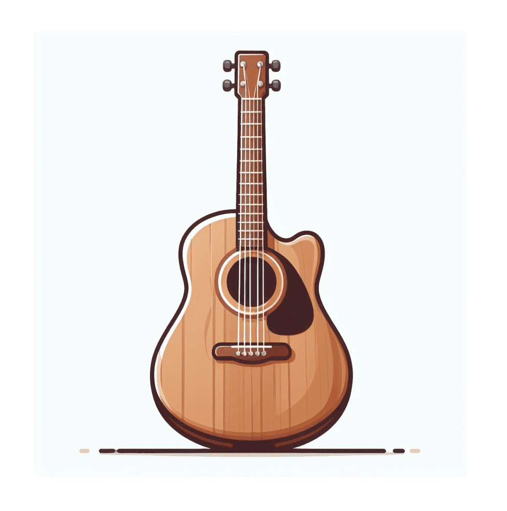 Free Acoustic Guitar Clip Art