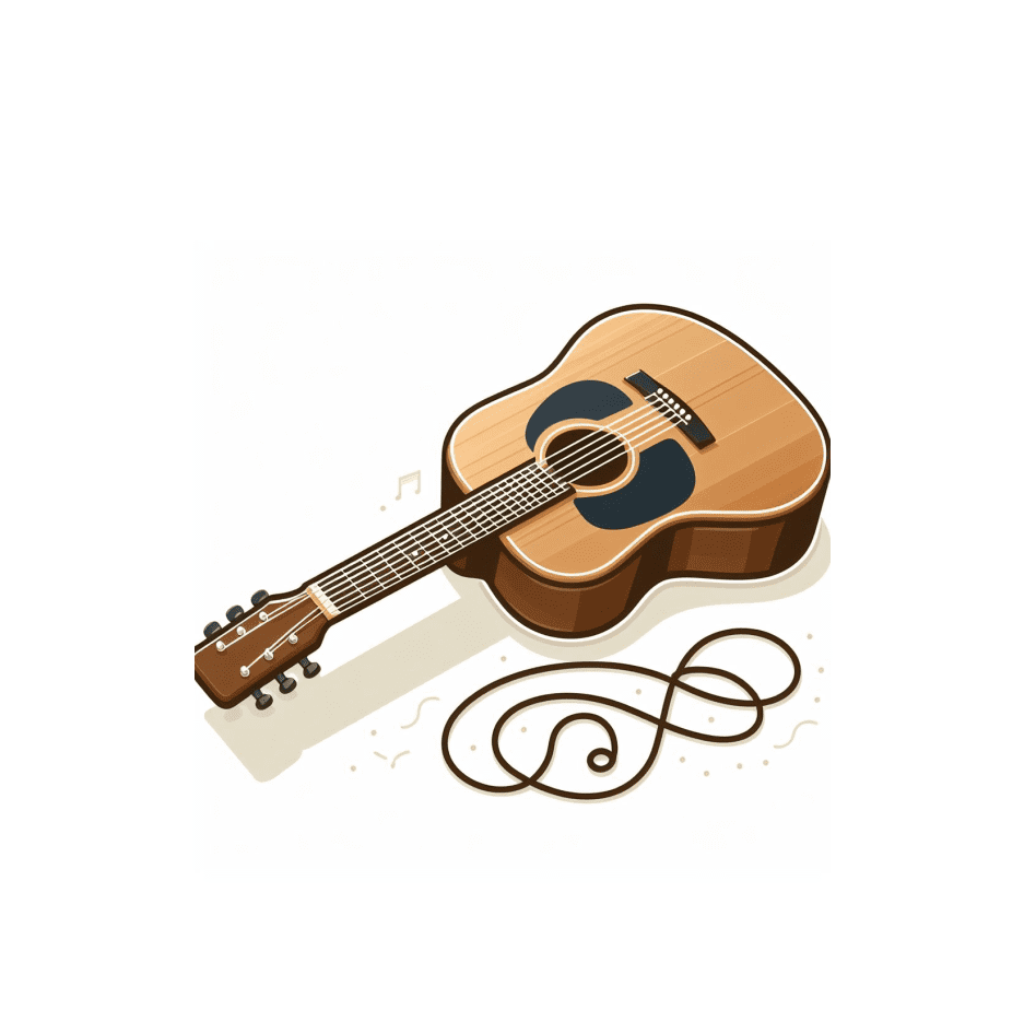 Free Acoustic Guitar Clipart