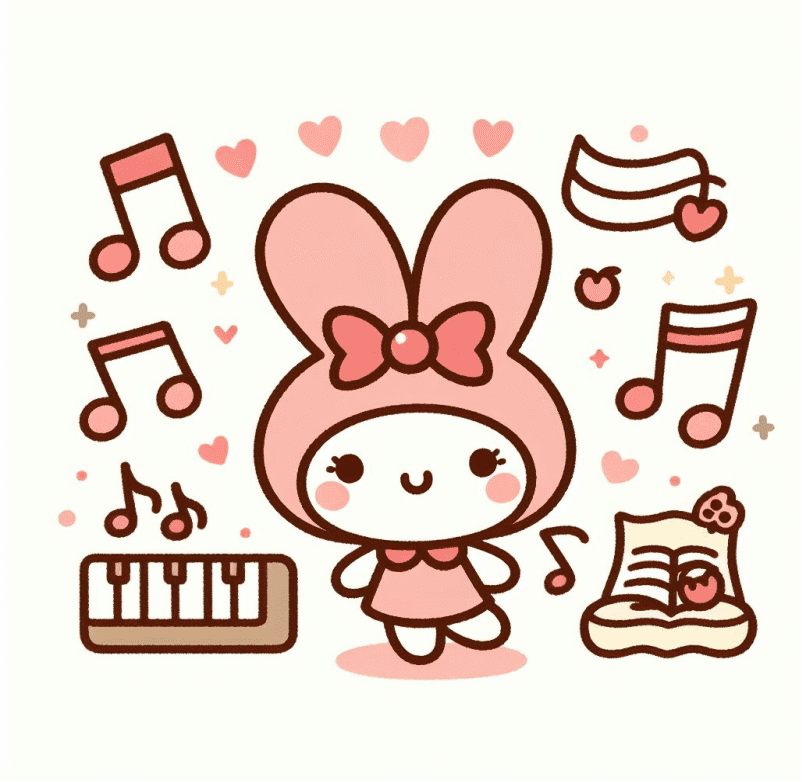 My Melody Clipart Pictures