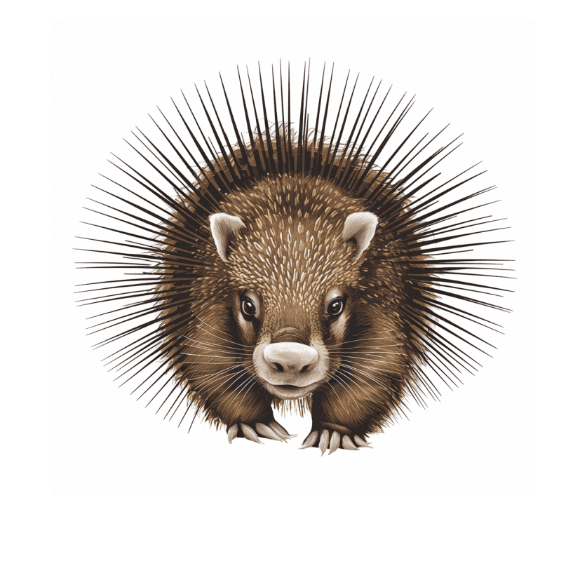 Porcupine Clip Art