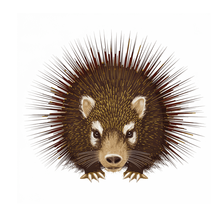 Porcupine Clipart Image Png