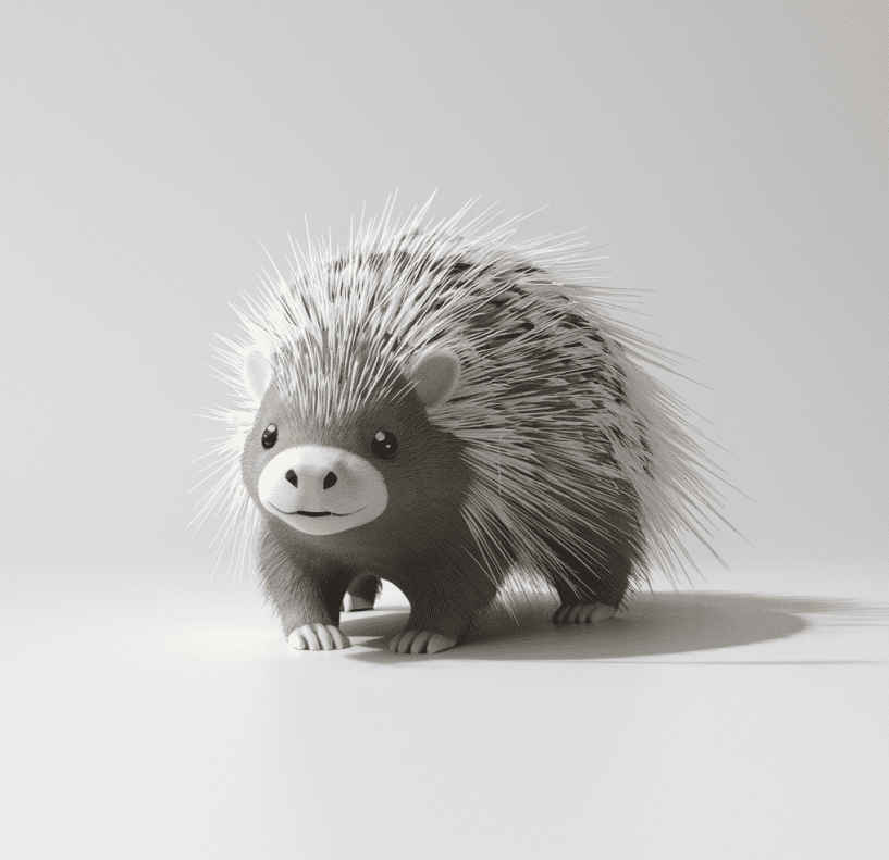 Porcupine Clipart Image