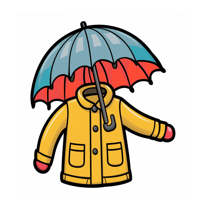 Raincoat Clipart Image Free