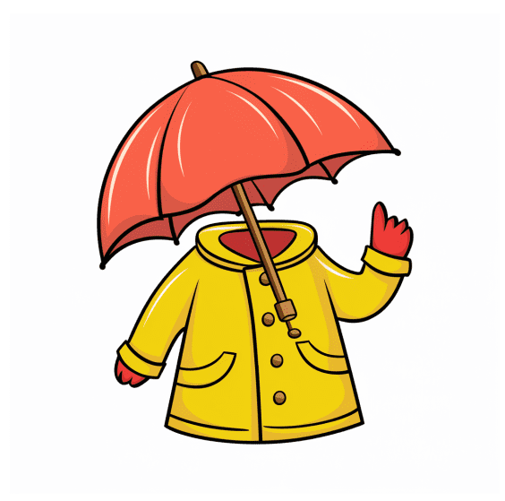 Raincoat Clipart Png Free