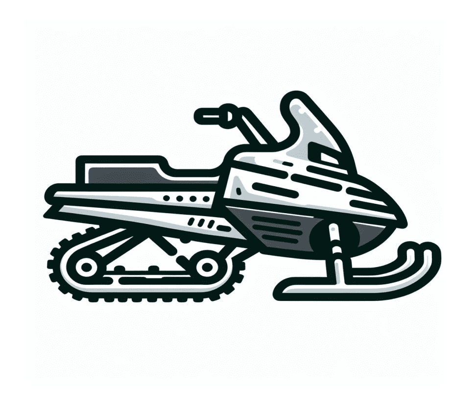 Snowmobile Clipart Free Picture