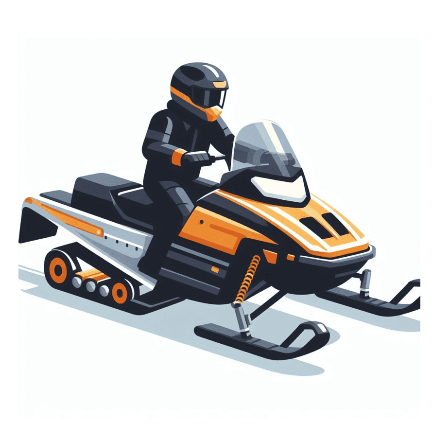 Snowmobile Clipart Image Png