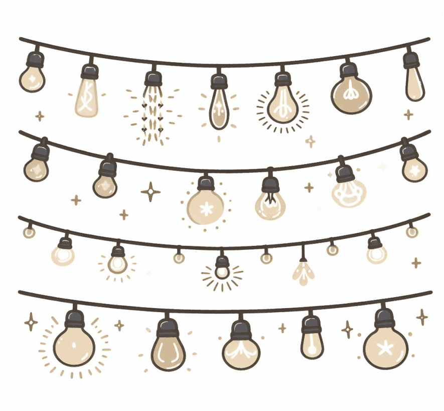 String Lights Clipart Download Free