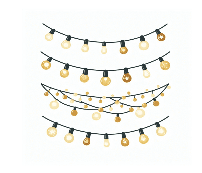 String Lights Clipart Free Pictures