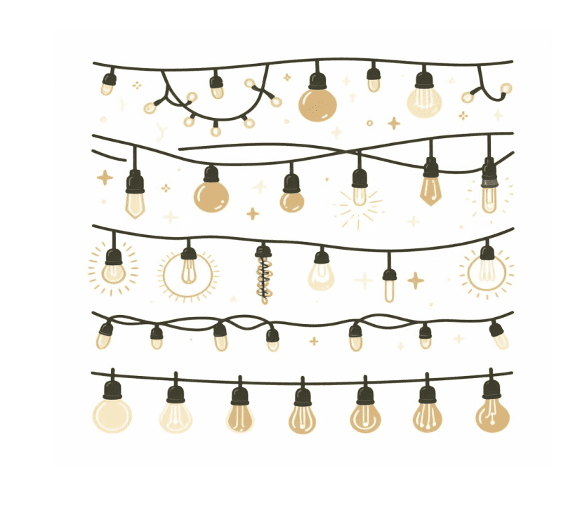 String Lights Clipart Free