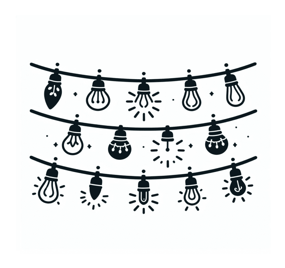 String Lights Clipart Photo Png