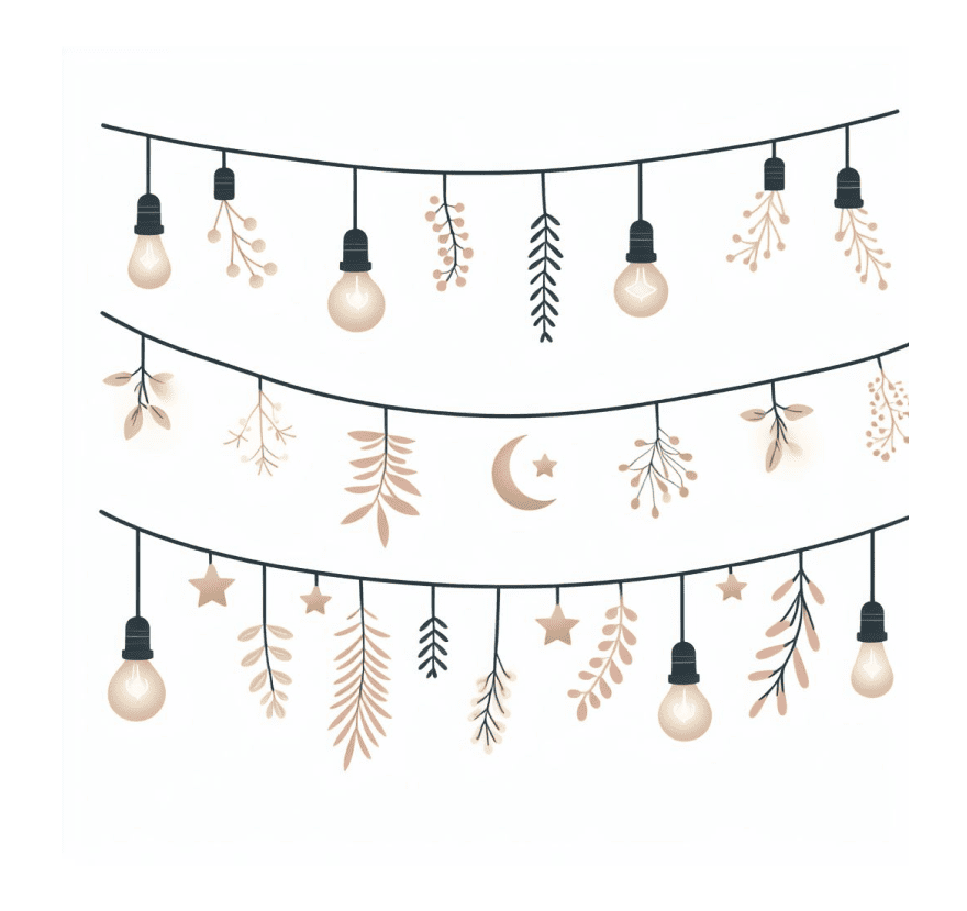 String Lights Clipart Picture Free