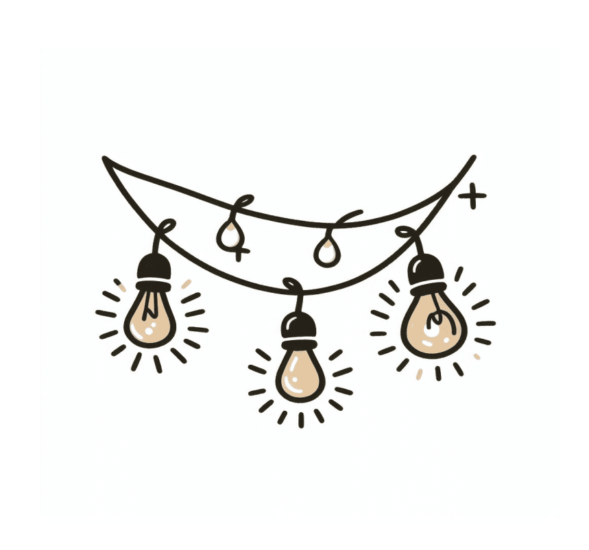 String Png Lights Clipart
