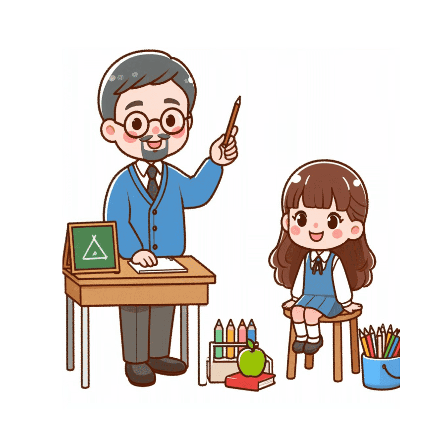 Teacher and Student Clip Art Photos