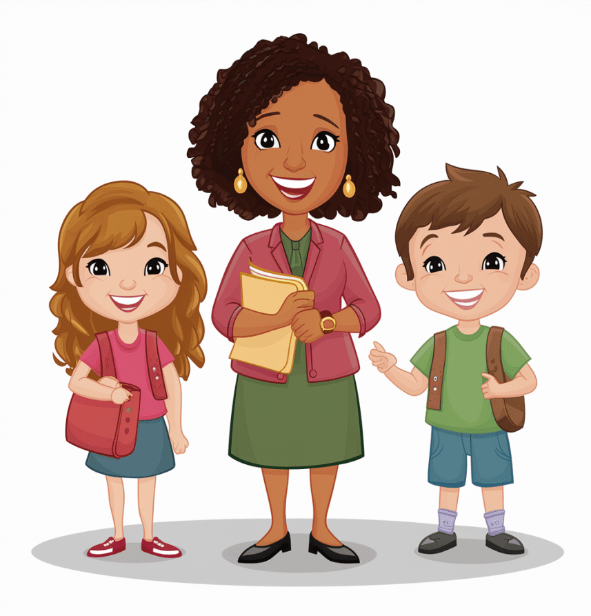 Teacher and Student Clipart Free Download