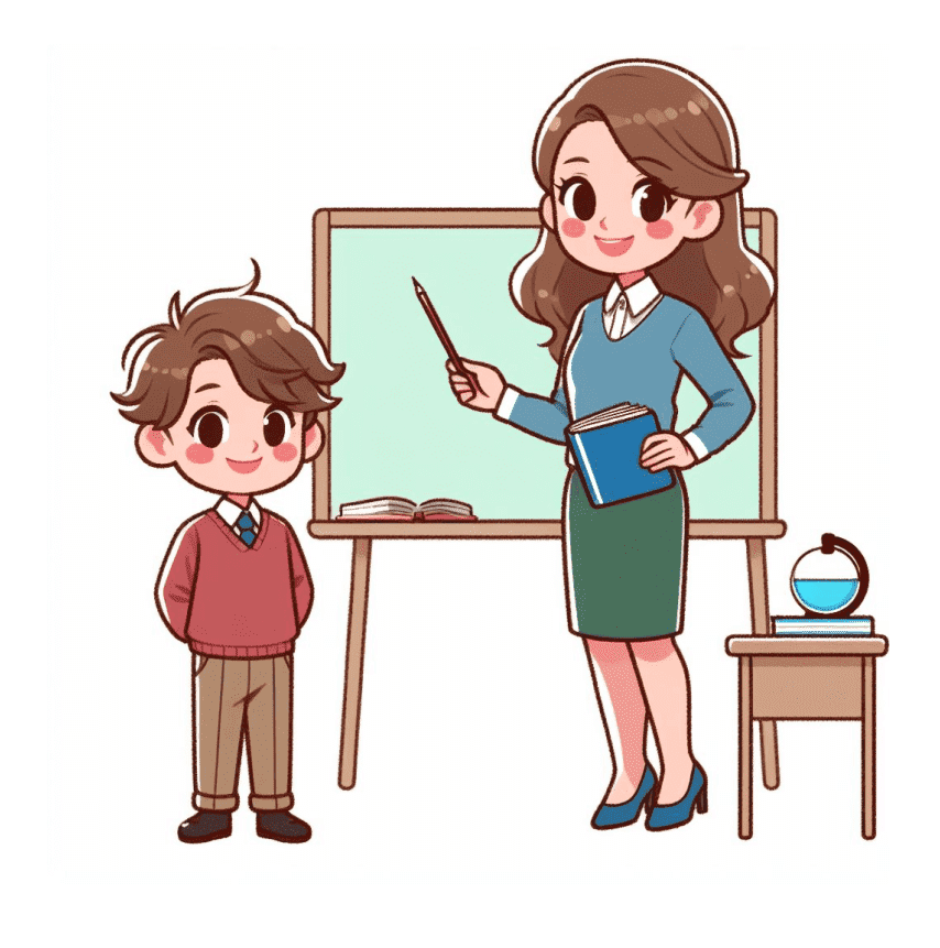 Teacher and Student Clipart Free Images