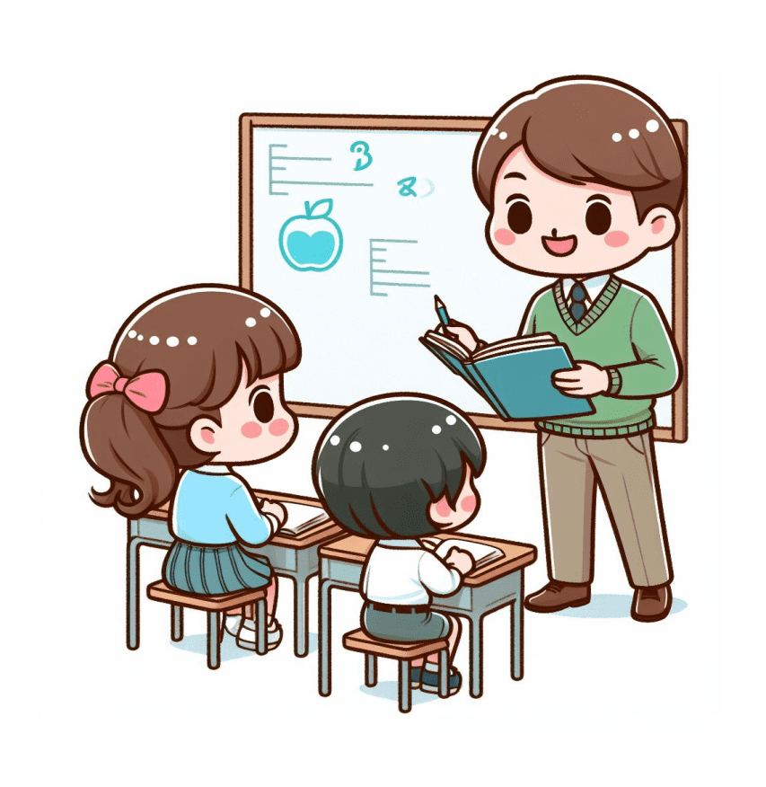 Teacher and Student Clipart Free